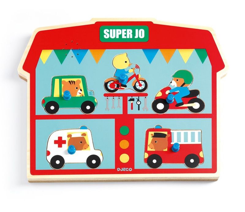 Super Jo, puslespill med lyd